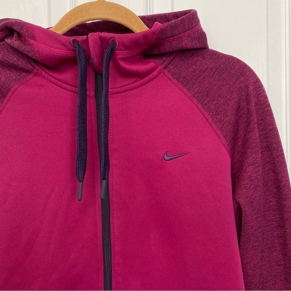 Nike Therma-Fit Zip Up Jacket Magenta Medium - Picture 3 of 16
